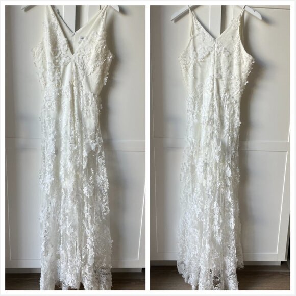 Dress the Population White Lace Maxi Dress - Picture 5 of 8